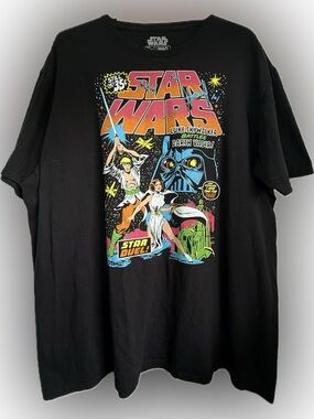 MAD Engine X Star Wars Star Duel Retro Comic Adult T-Shirt Size 2XL